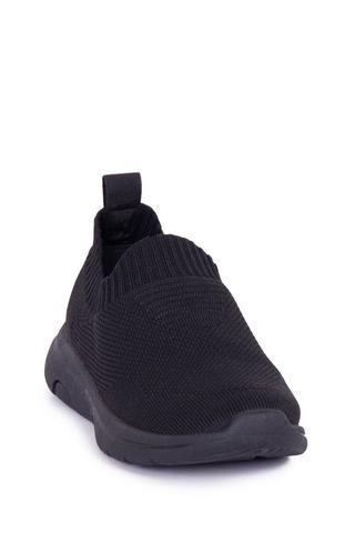 SLIP ON SNEAKERS BLACK