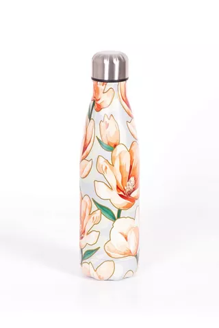 FLORAL STAINLESS STEEL FLASK