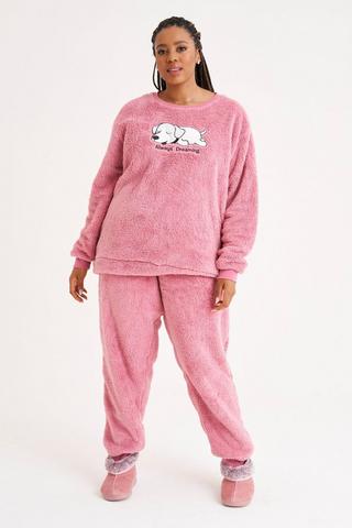 TEDDY FLEECE SLEEP SET