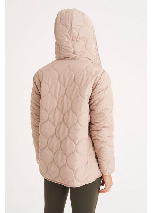 REVERSIBLE PUFFER JACKET - 3XL - Stone | MILADYS