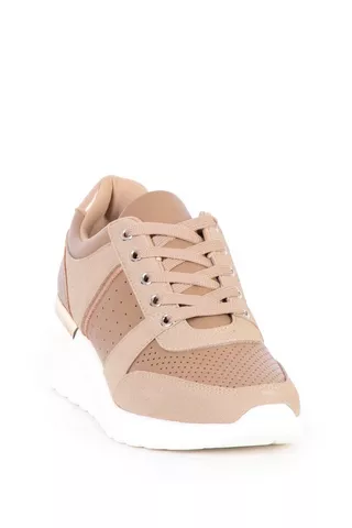 WEDGE LACE UP SNEAKER - Bata Comfit