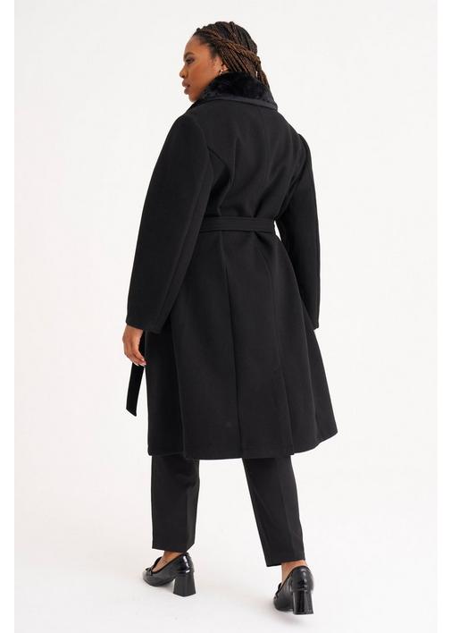 ジャケット・アウター LIGHT MELTON THE BAL COLLAR COAT(BLACK) Light Melton Jacket – La Garçonne