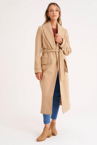 LONGER LENGTH MELTON JACKET