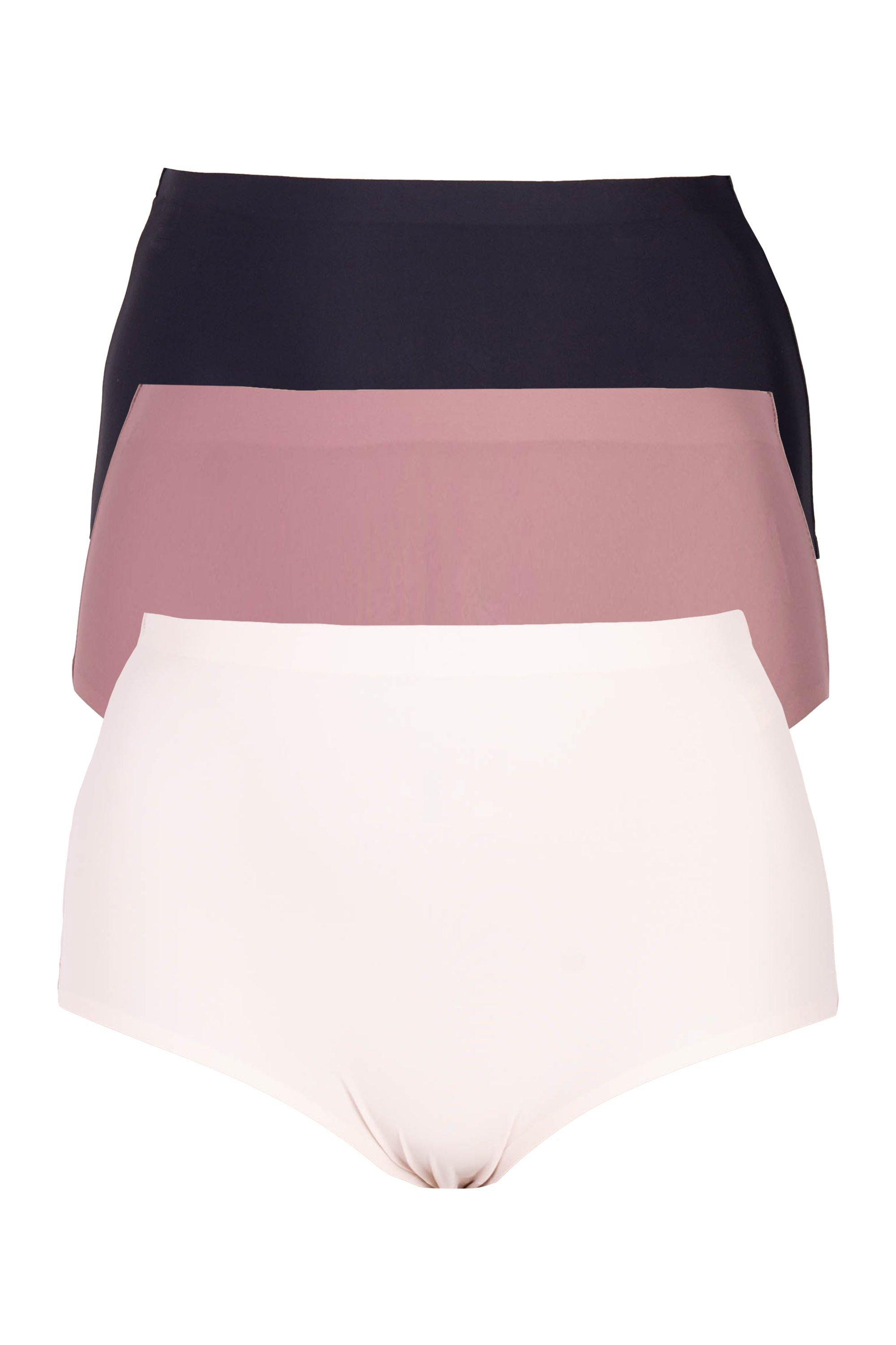 3 PACK HIGH CUT PANTIES