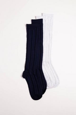 2 PACK CABLE SOCKS