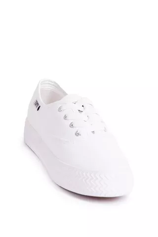 PLATFORM LACE UP SNEAKERS - Tomy