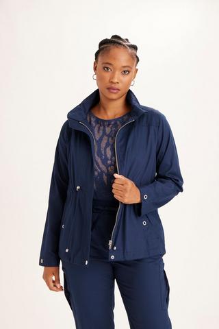 UTILITY SLEEVELESS JACKET NAVY - 3XL - Navy | MILADYS