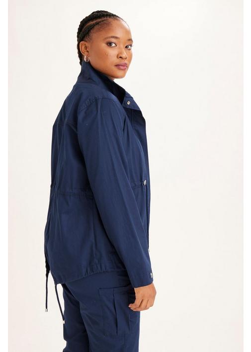 UTILITY SLEEVELESS JACKET NAVY - 3XL - Navy | MILADYS