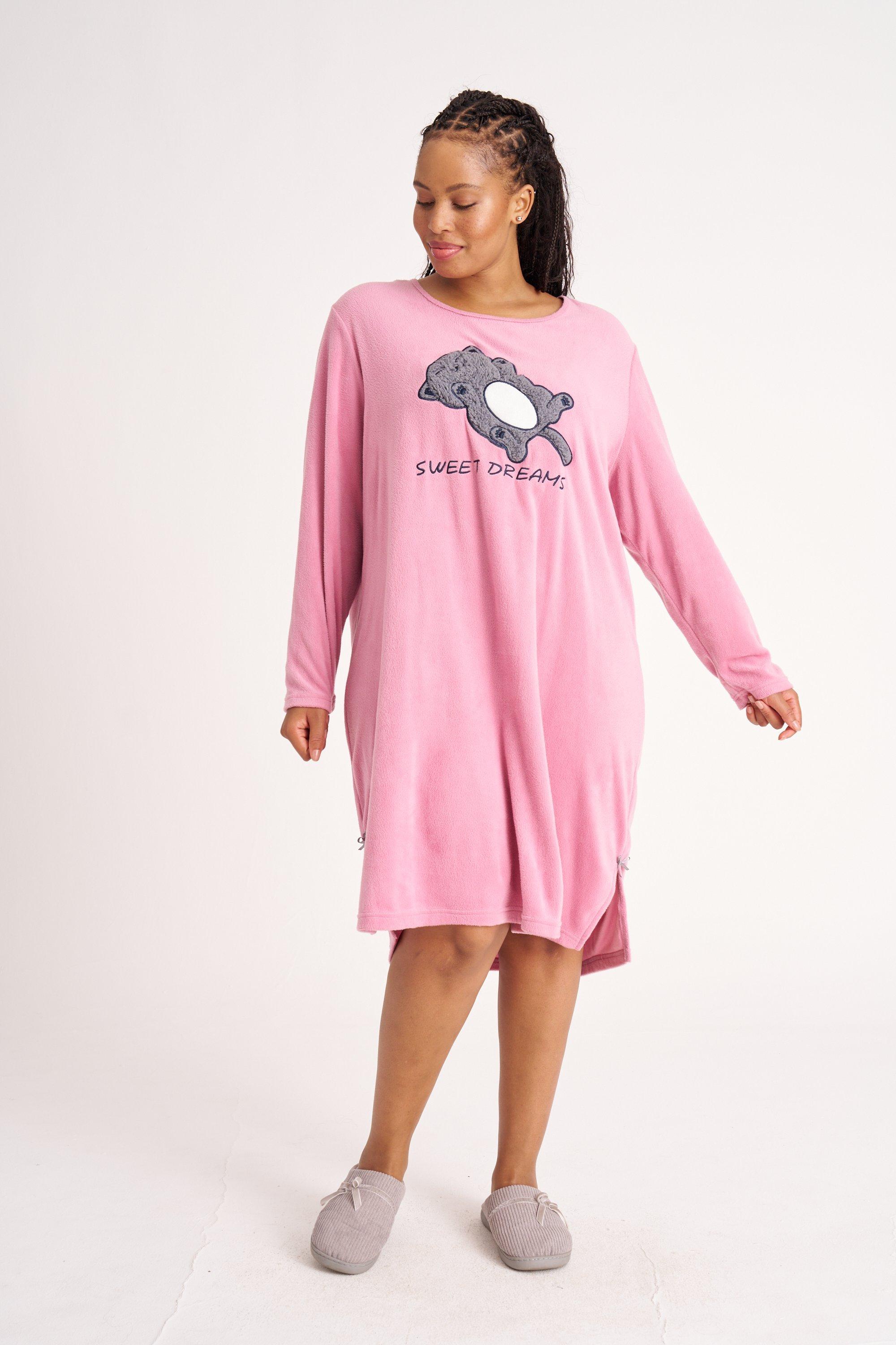 FLEECE SLEEP SHIRT SWEET DREAMS