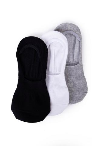 3 PACK HIDDEN SOCKS