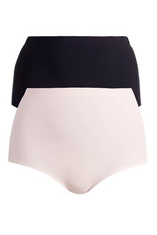 2 PACK FULL BRIEF BONDED PANTIES