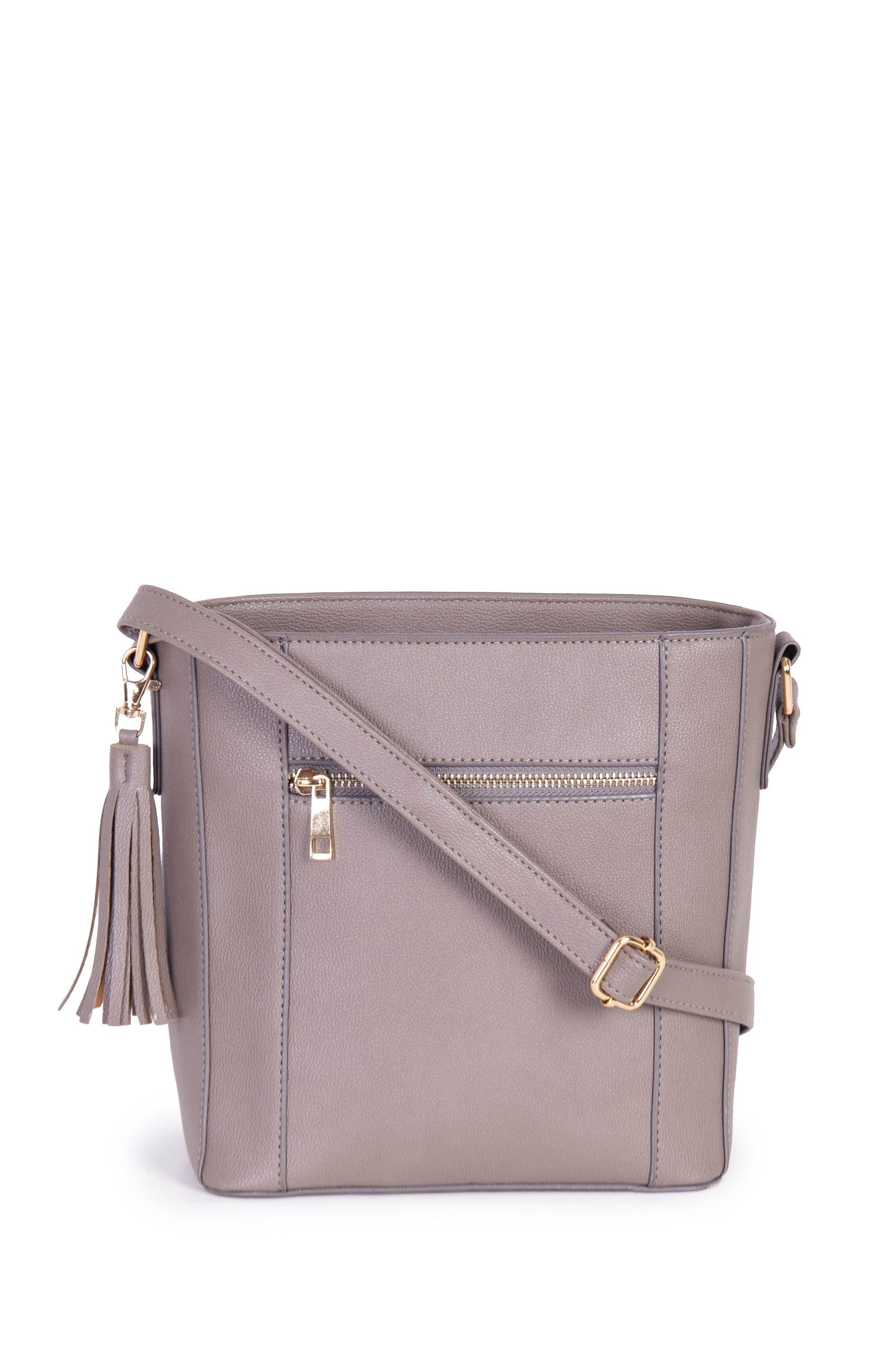 CHARCOAL CROSSBODY BAG - 1 - Charcoal Acid
