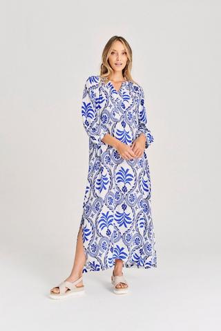 PRINTED MAXI DRESS