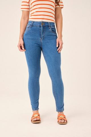 PREMIUM ANKLE GRAZER DENIM JEANS