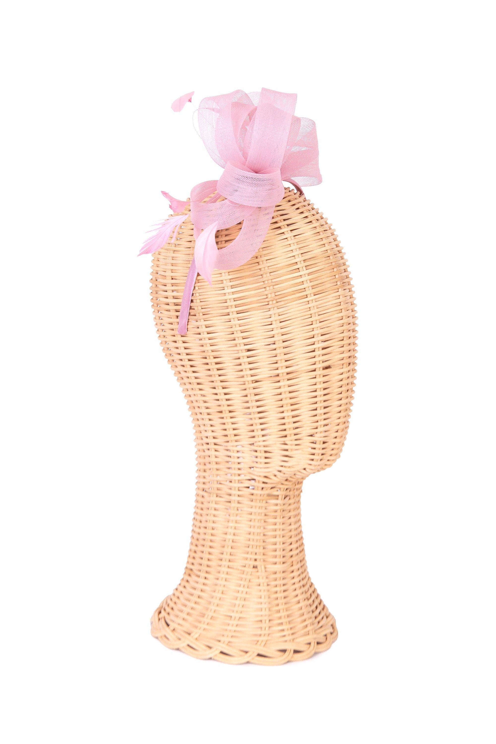 FASCINATOR PINK - 1 - Blush Pink