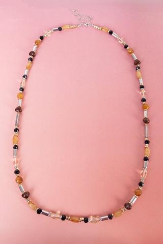 BEADED NECKLACE LONG