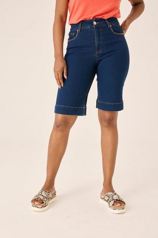 WONDERFIT SLIMLEG BERMUDA SHORTS