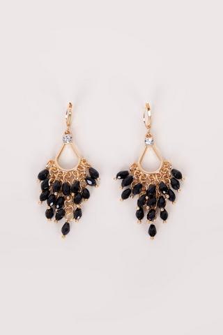 BEADED DROP EARRINGS