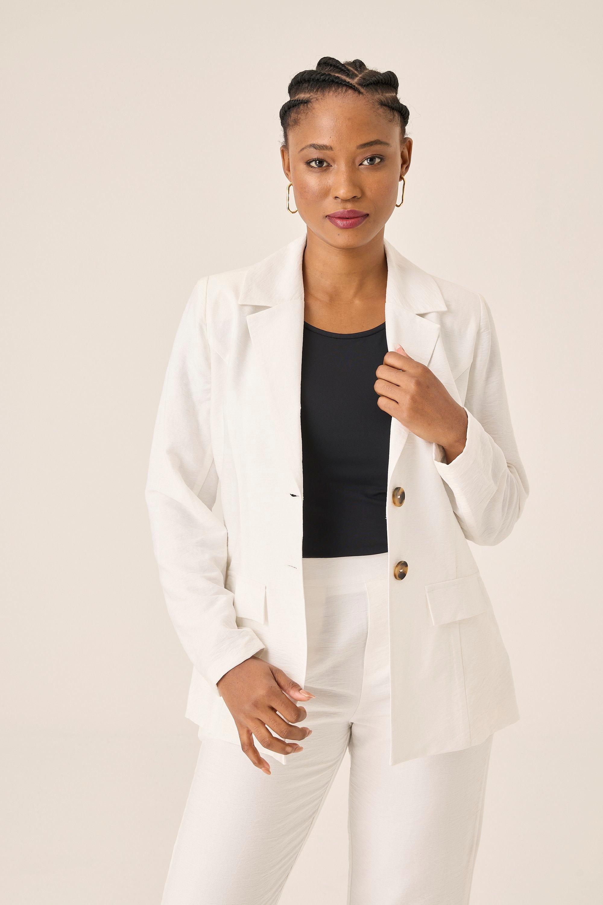 CREAM BLAZER