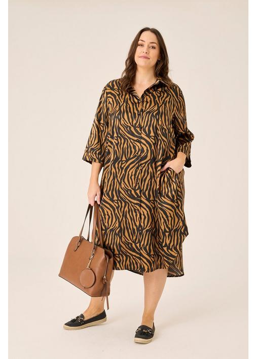 PRINTED SHIRT DRESS 127 Multi MILADYS