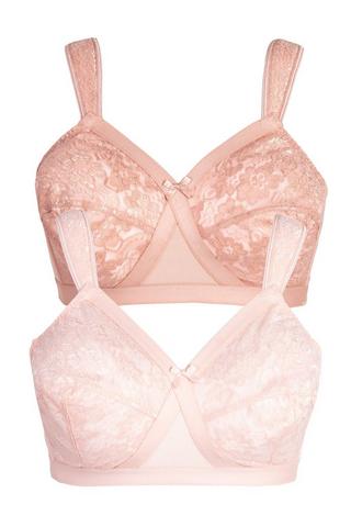 PLAYTEX 2 PACK LACE CROSS YOUR HEART BRA