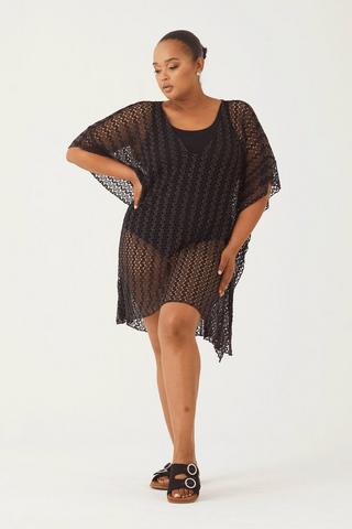 CROCHET GLITTER COVER UP