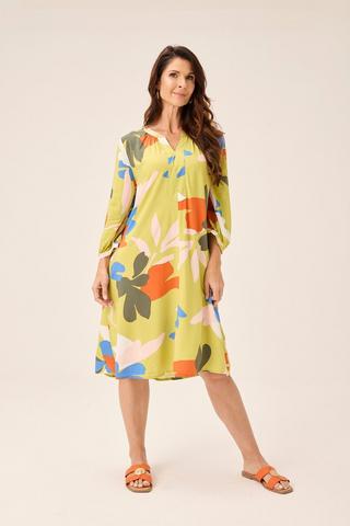 PRINTED SHIFT DRESS