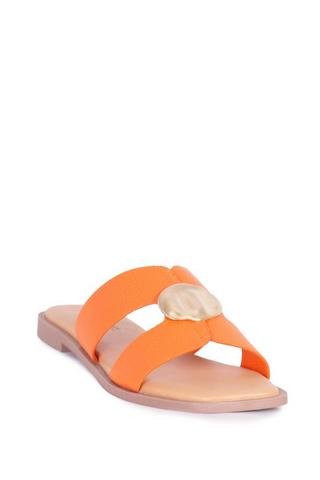 MULE SANDAL ORANGE