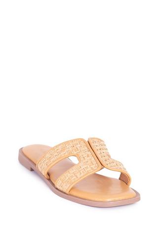 MULE SANDAL NUDE