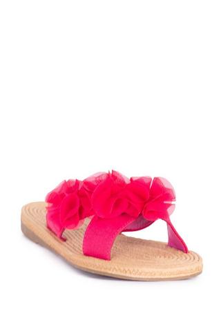 SLIP ON SANDALS CERISE