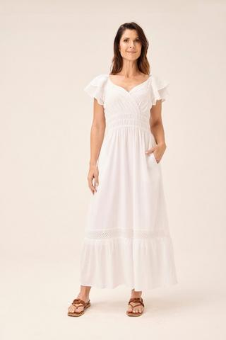 ANGLAISE DRESS WHITE