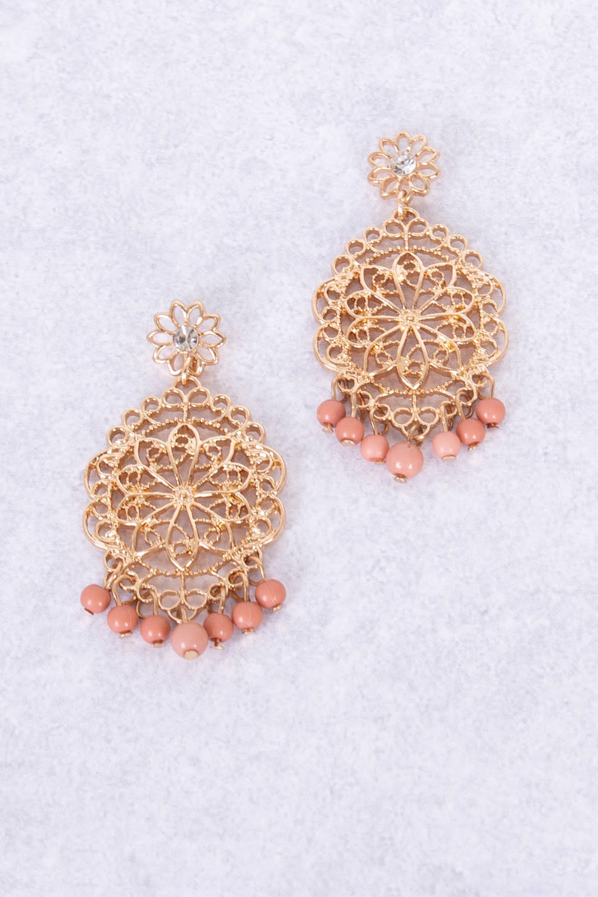 DROP EARRINGS - 1 - Yellow Gold