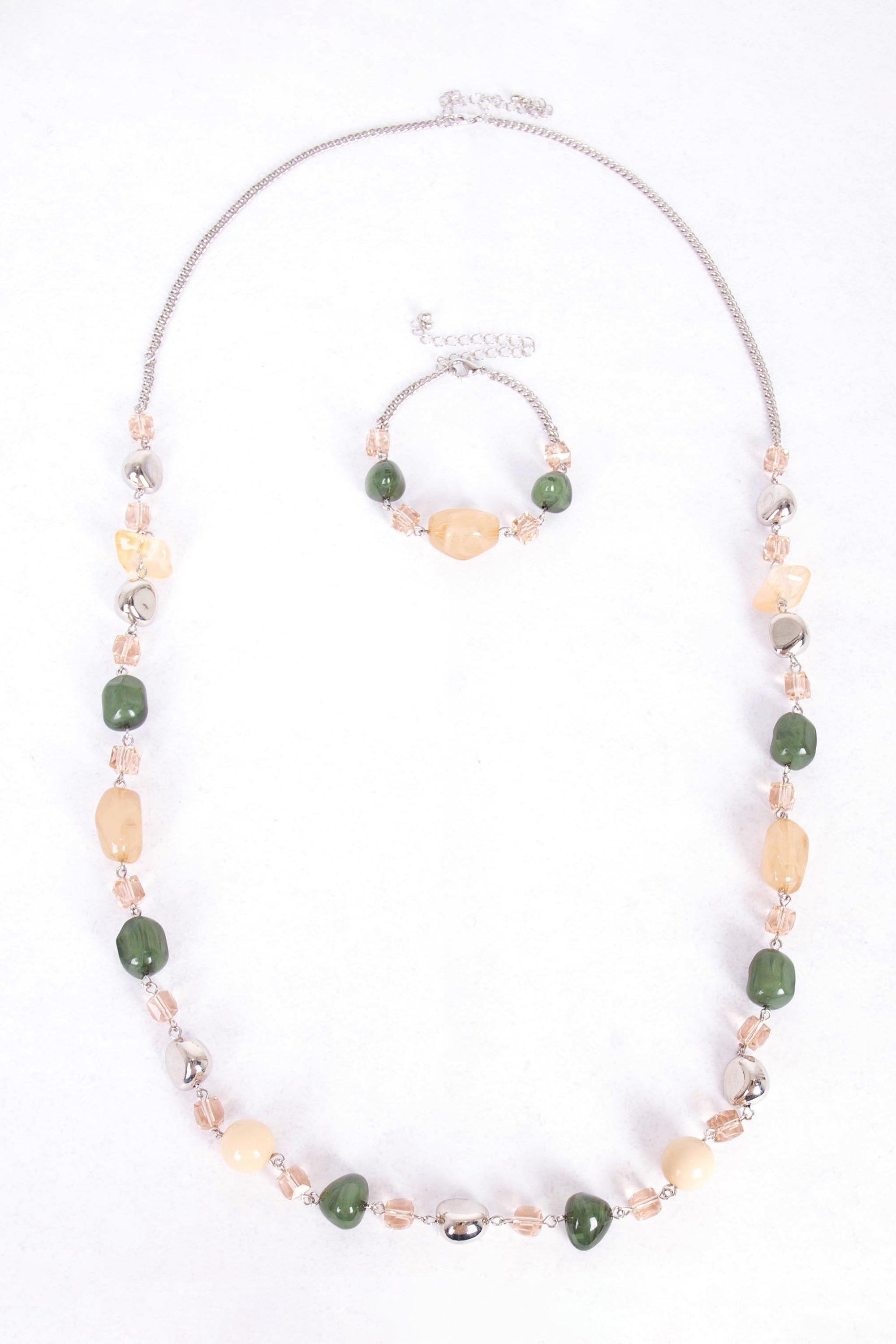 NECKLACE AND BRACELET SET - 1 - Multi