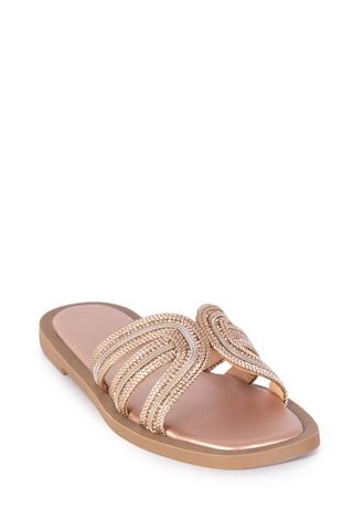 MULE SANDAL GOLD