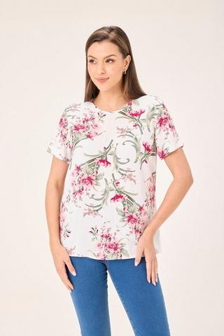 FLORAL BOXY TOP