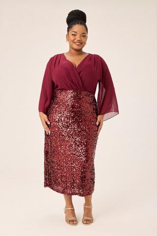 Plus size dresses at miladys best sale