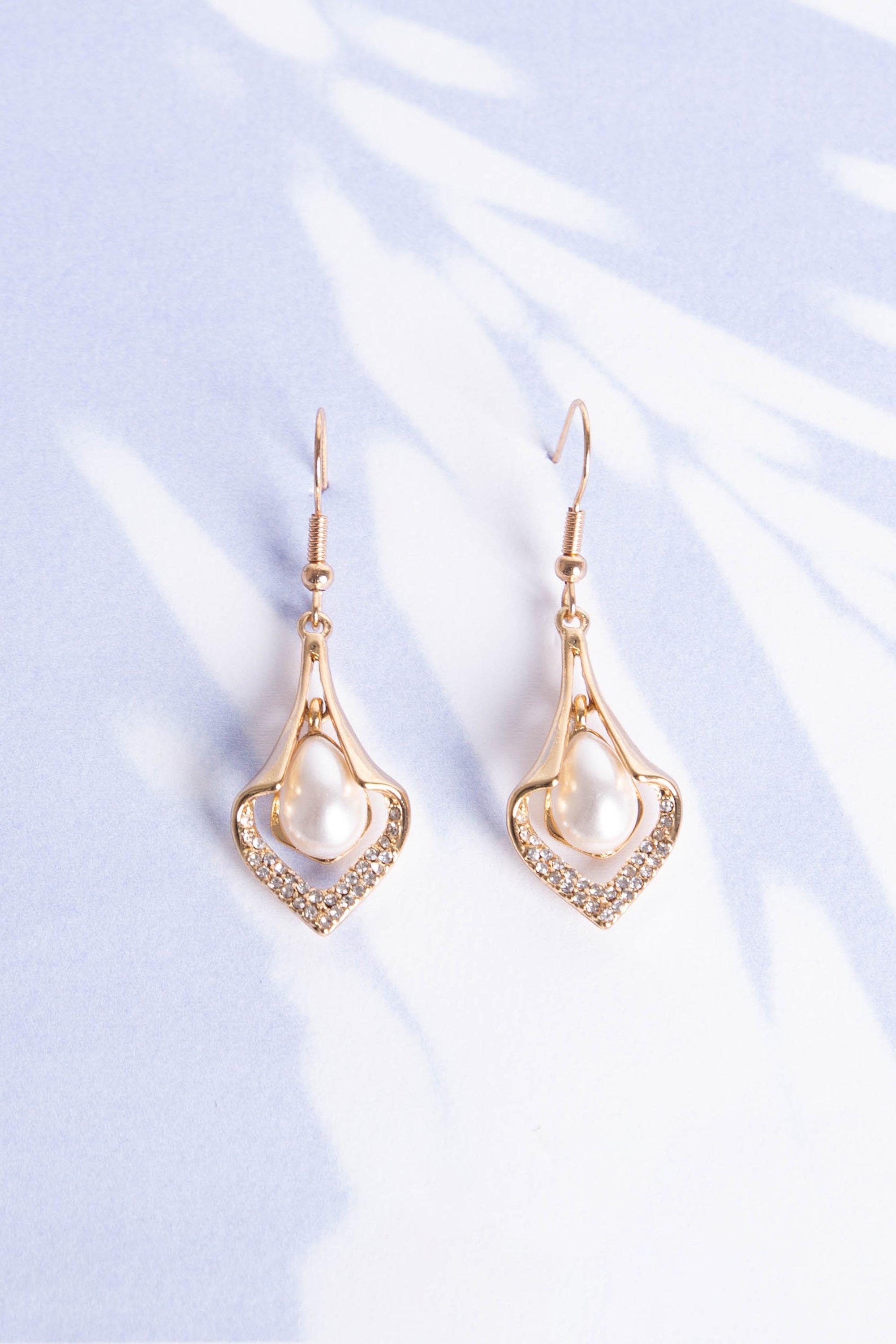 DROP EARRINGS - 1 - Yellow Gold