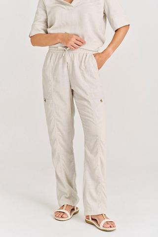 LINEN PANTS STONE