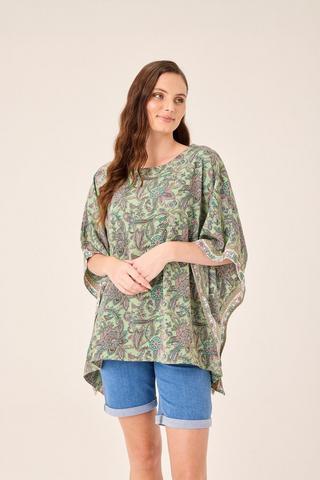 PAISLEY BATWING TOP