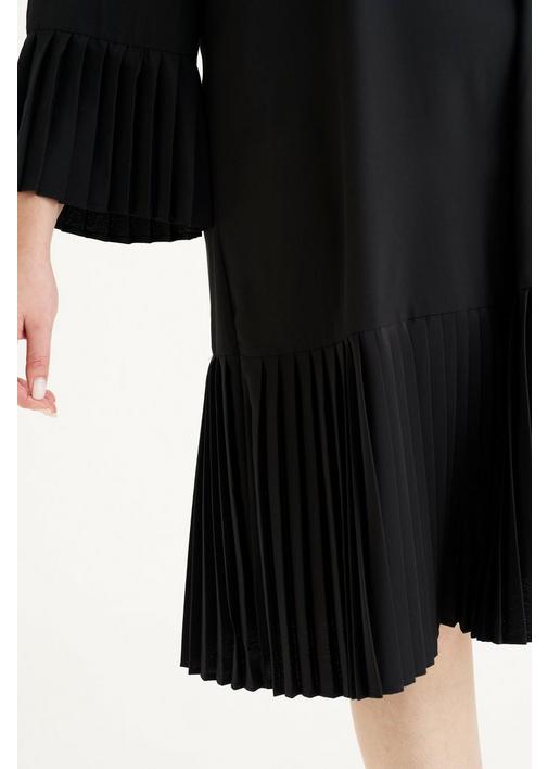 princess polly baby blue dress Black Pleated Dress