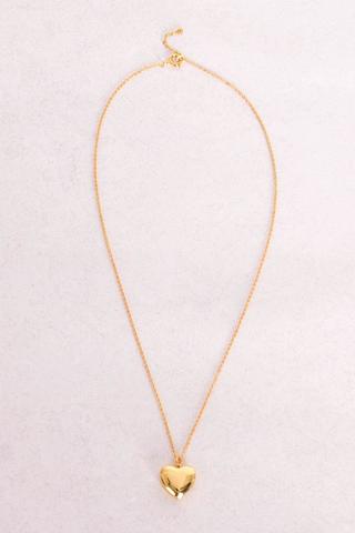 GOLD PLATED LOCKET NECKLACE