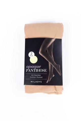 2 PACK OPAQUE PANTIHOSE
