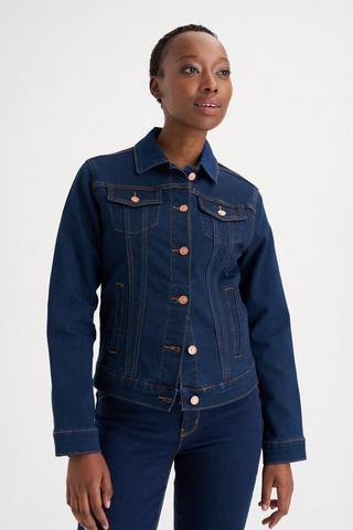 DENIM TRUCKER JACKET