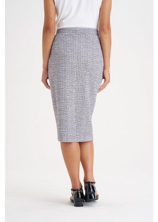 スカート Mix tweed Pencil skirt M laubeblanc Mix tweed Pencil skirt – L'AUBE BLANC
