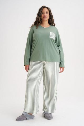 PRINTED COTTON SLEEP SET
