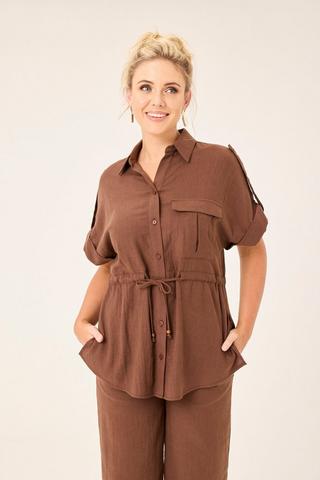 SHIRT BROWN