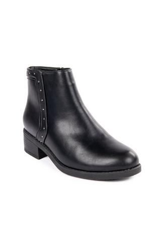 STUD BOOTS BLACK - Bata