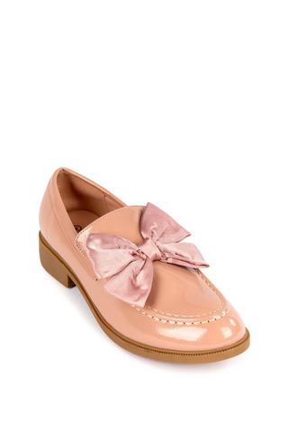 LOAFER WITH BOW TRIM