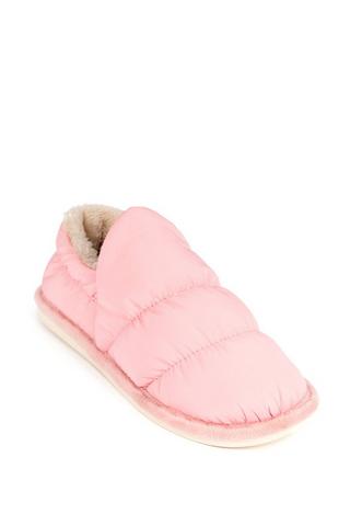 QUILTED SLIPPER BOOT
