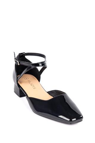 ANKLE STRAP LOW HEELS